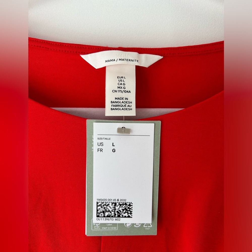 Size L H&M Maternity/Nursing dress - Picture 3 of 3